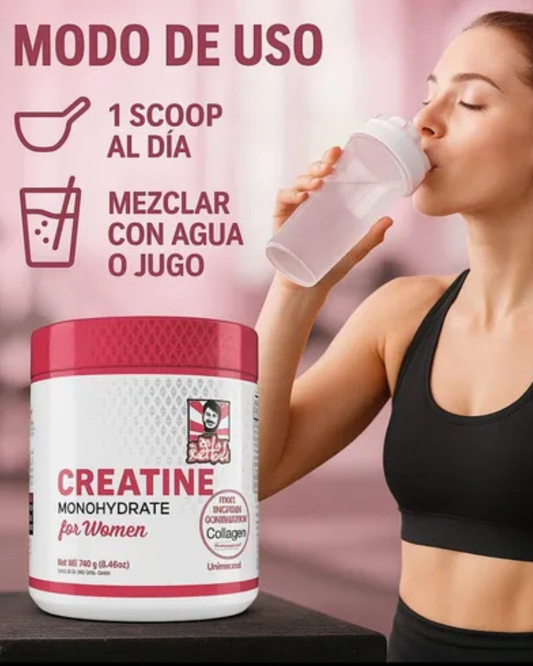 Creatine Monohydrate / fuerza en cada entrenamiento