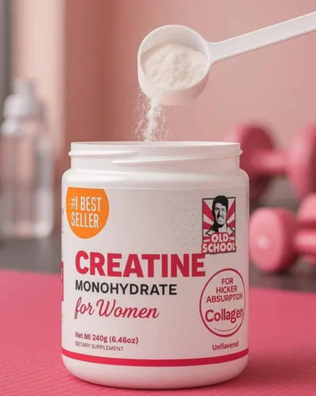 Creatine Monohydrate / fuerza en cada entrenamiento