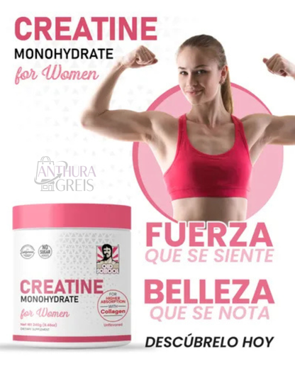 Creatine Monohydrate / fuerza en cada entrenamiento